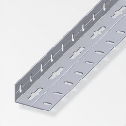 L-profiel aluminium met perforatie 35,5 x 65,6